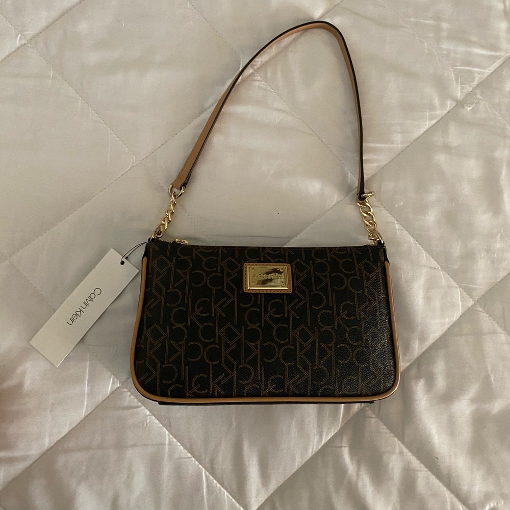 🤎Calvin Klein top handle purse🤎